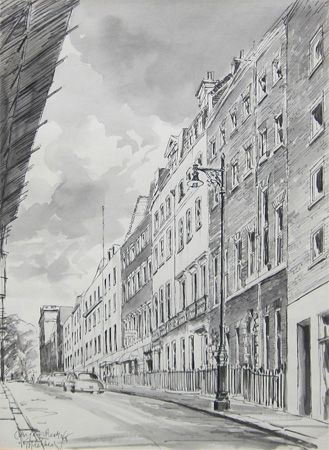 Geoffrey Fletcher: Clarges Street
