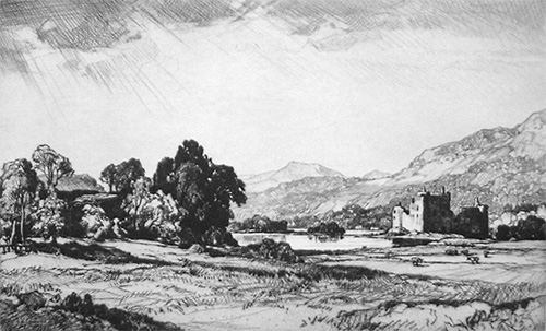 Leonard Squirrell: Loch Awe and Kilchurn Castle