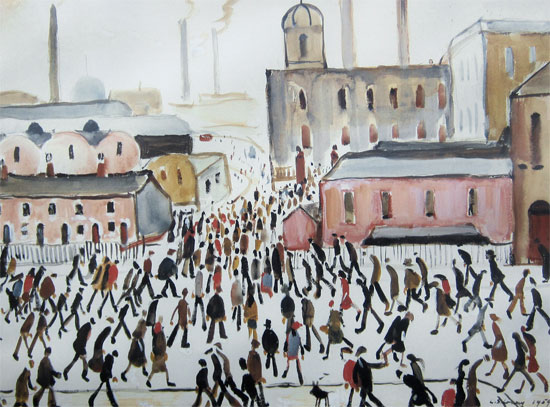 L. S. Lowry: Going To Work