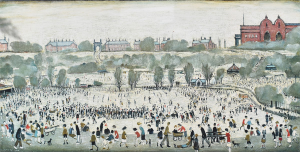 L. S. Lowry: Peel Park, Salford