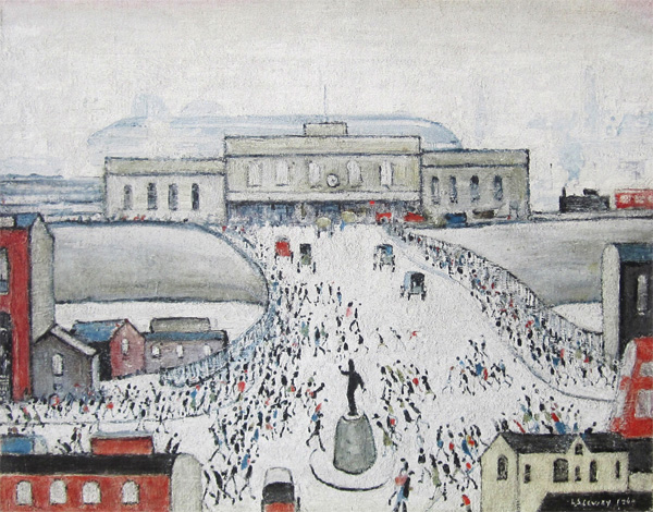 L. S. Lowry: Station Approach