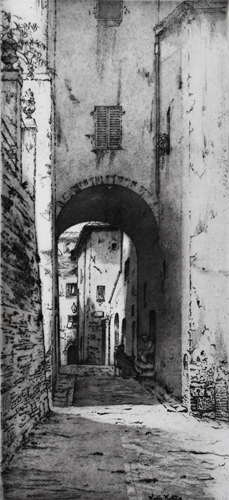 Morton Mathews: San Giminano, Italy